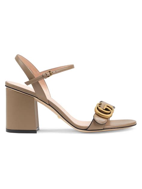 gucci marmont sandales|gucci marmont ankle strap sandals.